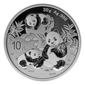2025 中國熊貓 .999 銀幣 30克