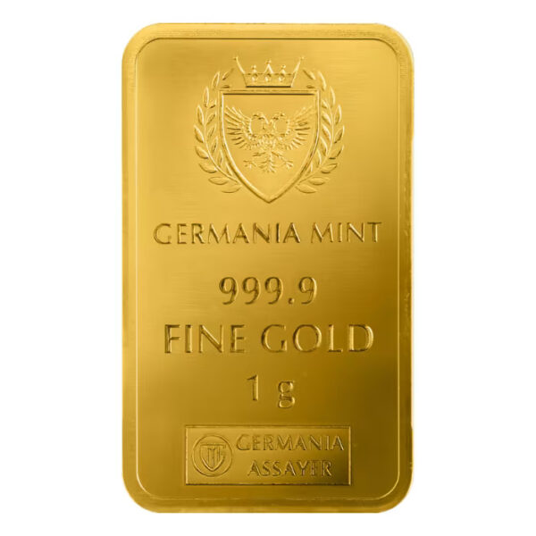 日耳曼鑄幣廠｜蛇年生肖金條 1 克純金：圖片 3