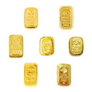 台灣製金條 一兩裝 純金條塊