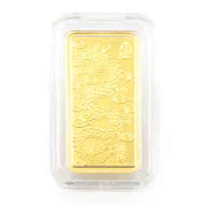 0.5錢龍圖黃金金塊｜9999純金本土製造硬殼裝