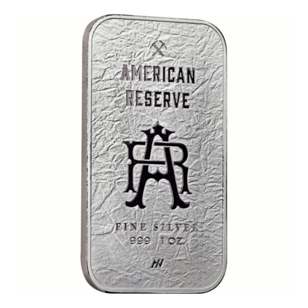 哥倫比亞女神銀條1盎司純銀銀條 American Reserve 正反面實拍圖