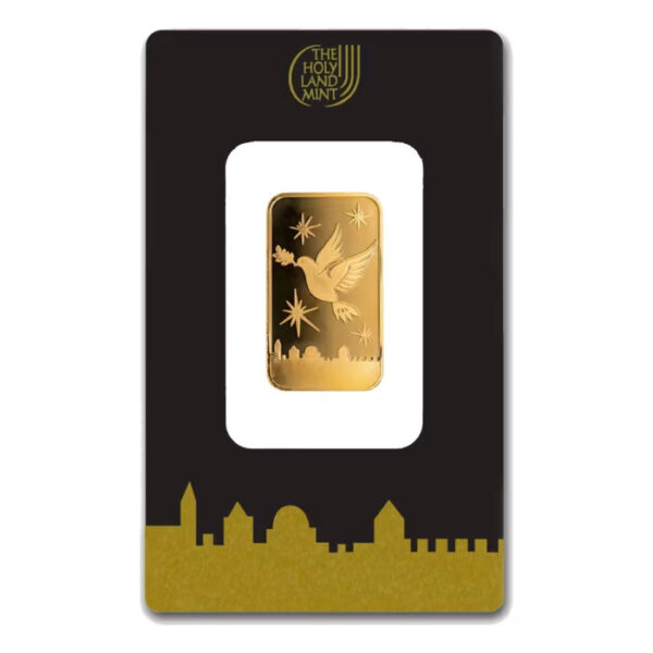 和平之鴿金條 1 克 9999 純金｜Holy Land Mint