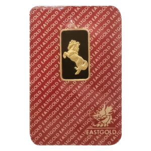 Eastgold 9999純金 小規格金條展示