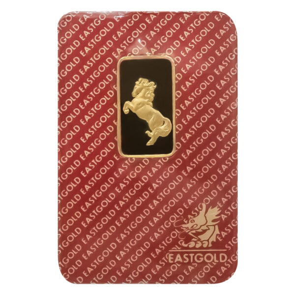 Eastgold 9999純金 小規格金條展示