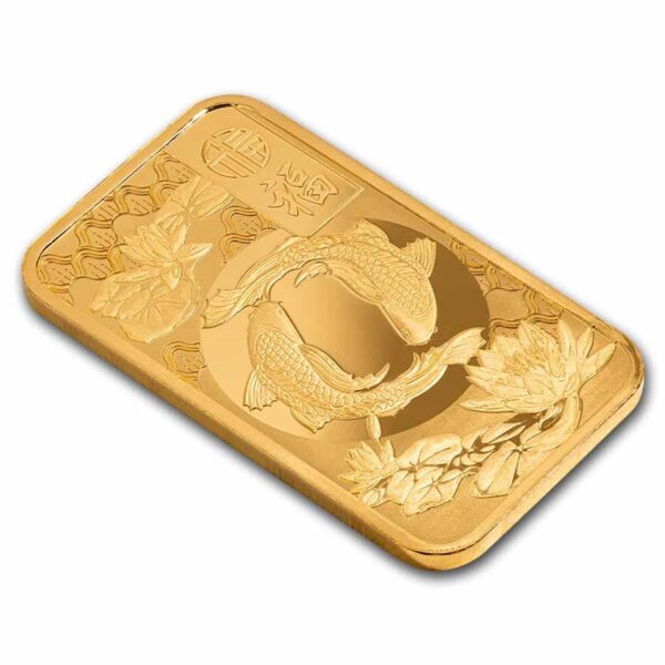 PAMP 瑞士鑄幣廠 吉祥金條 實物特寫