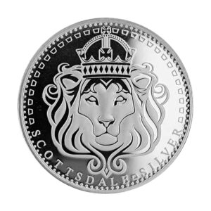 scottsdale獅王銀章正面圖樣