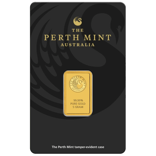 Perth Mint 5g 金條 檢驗卡裝外觀實拍 柏斯鑄幣廠 5克金條