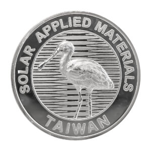 光洋聚福銀章 1oz 背面黑面琵鷺浮雕