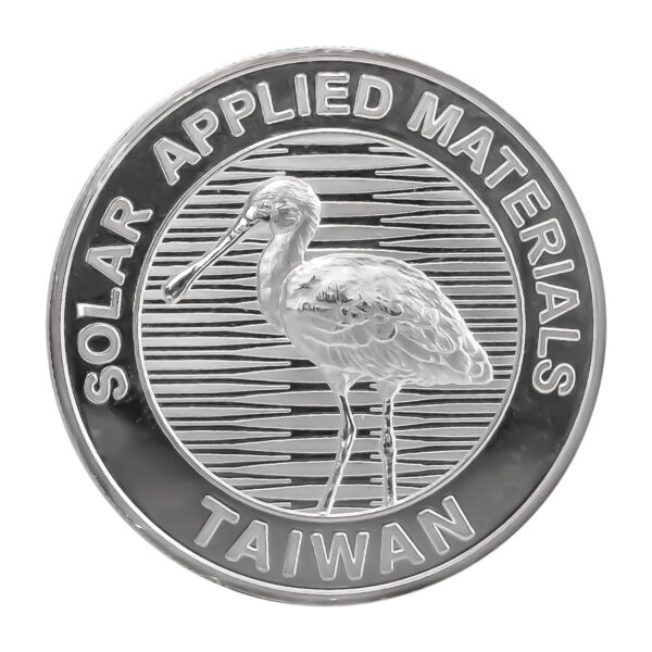 光洋聚福銀章 1oz 背面黑面琵鷺浮雕