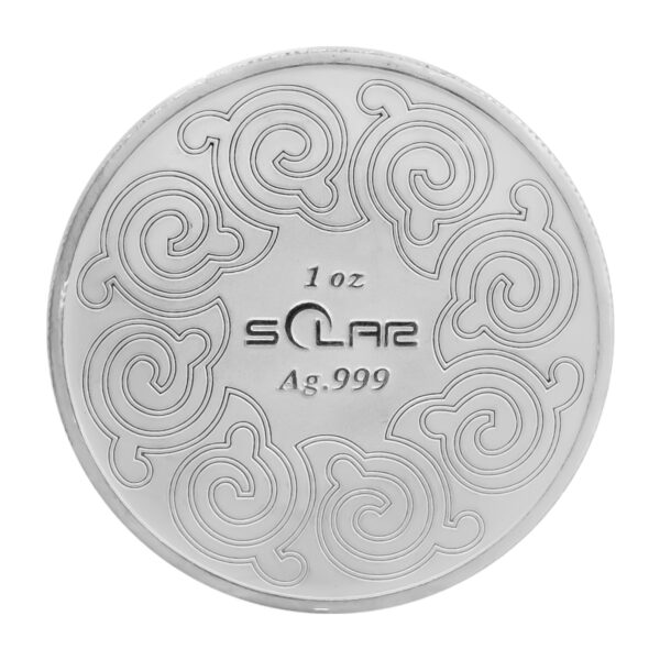 光洋聚福銀章 1oz 正面海浪紋理鏡面