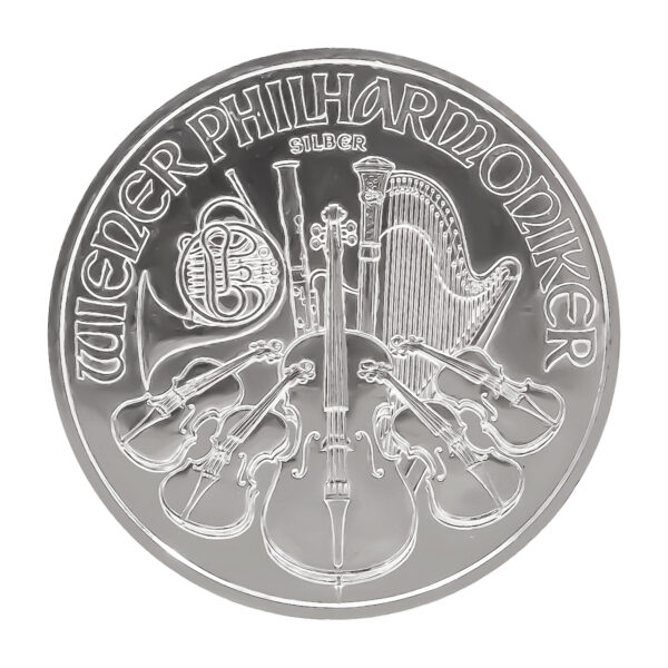 2024 奧地利愛樂銀幣 1oz 正反面圖示