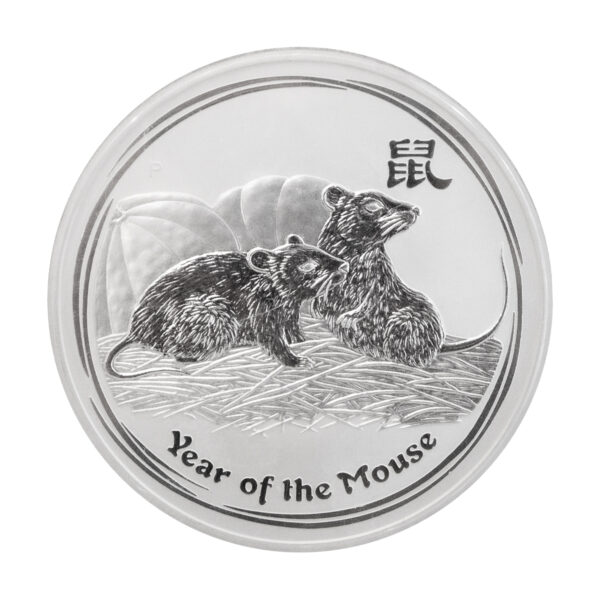 alt="澳洲鼠年銀幣 10oz 流通版"