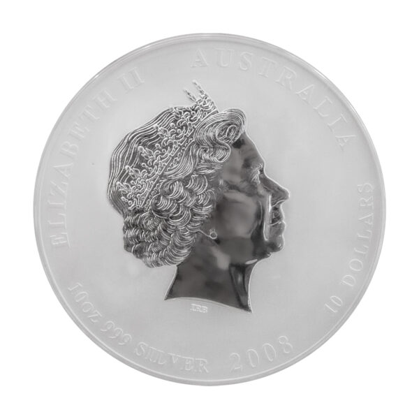 alt="澳洲鼠年銀幣 10oz 流通版"
