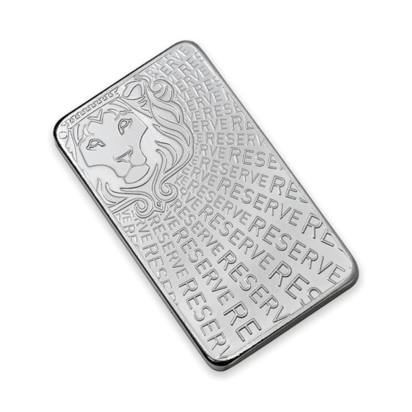 Scottsdale Reserve 銀條 10 盎司 正反面實拍．.999 純銀．美國 Scottsdale Mint