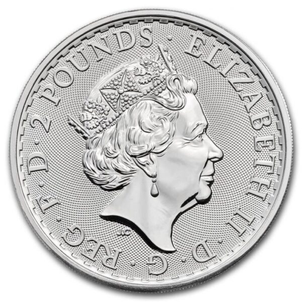 2021 英國 Britannia 銀幣 1oz 流通版