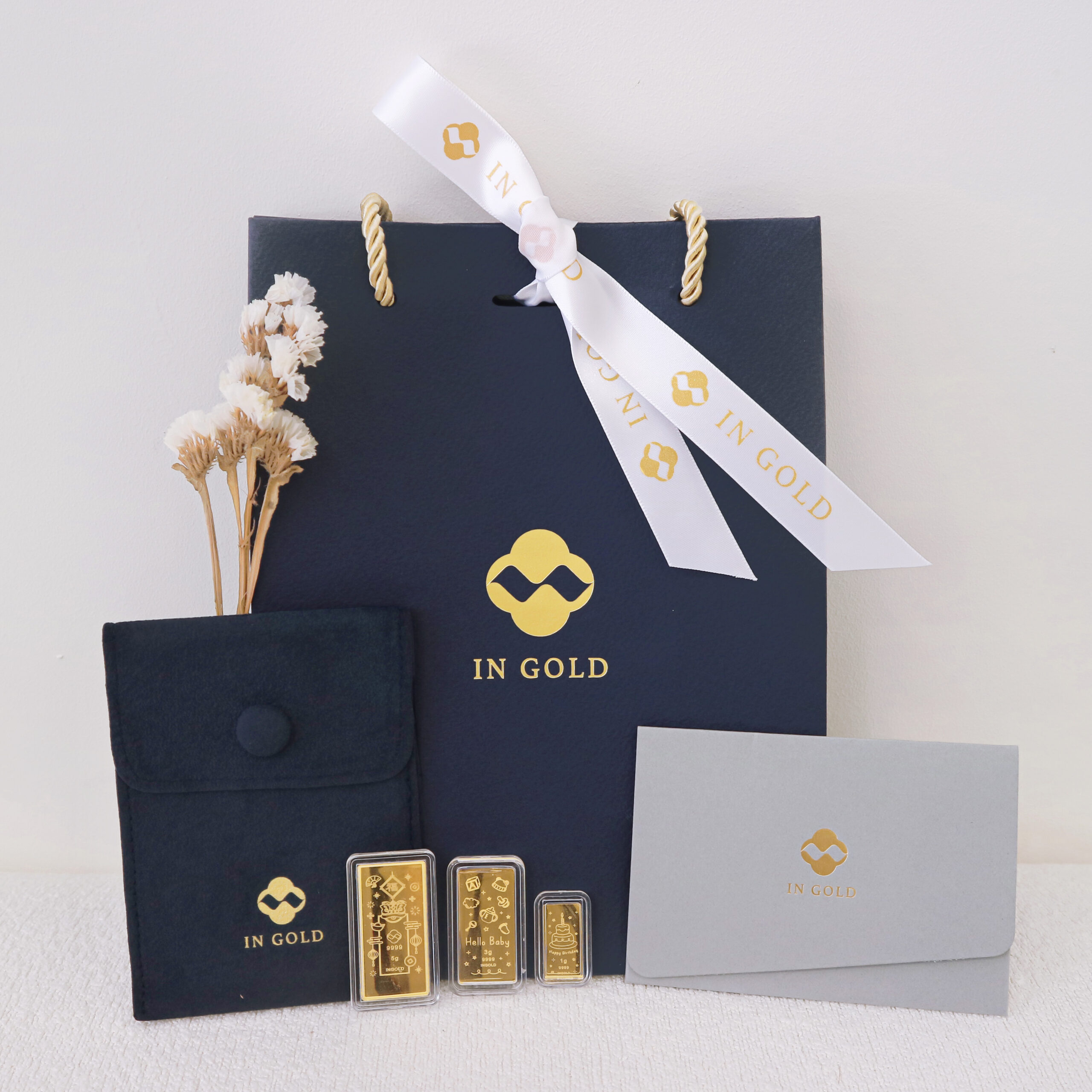 金塊品牌包裝展示