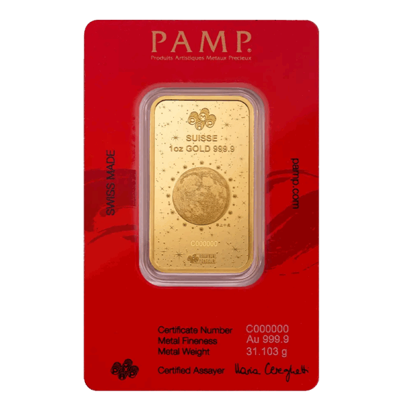 PAMP 白蛇傳說金條 2025 年版 紅色檢驗卡裝