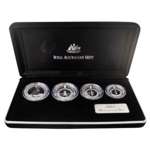2003 Port Phillip Patterns 銀幣套組 皇家鑄幣廠限量收藏 Masterpieces in Silver